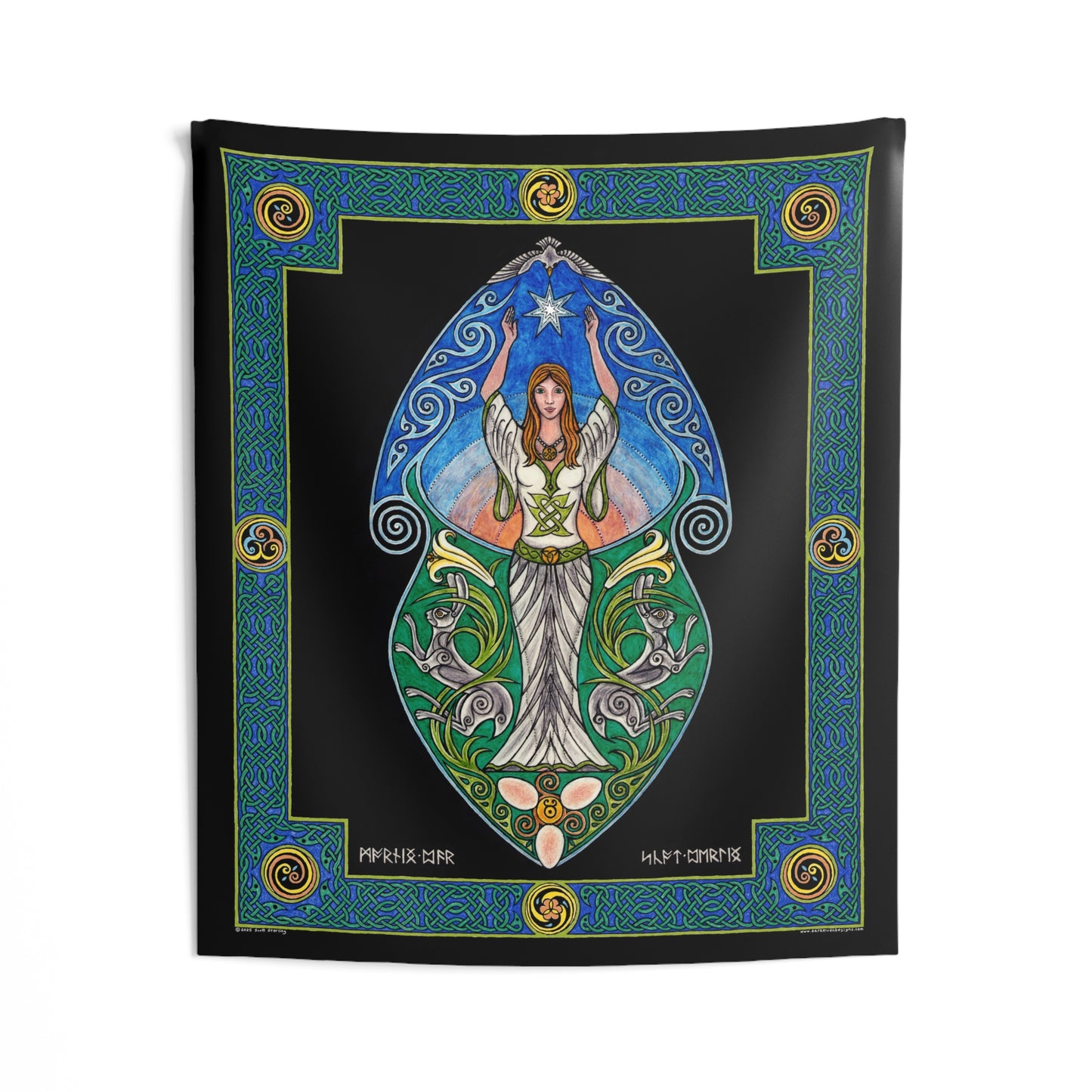 Morning Star (The Goddess Eostre) Tapestry