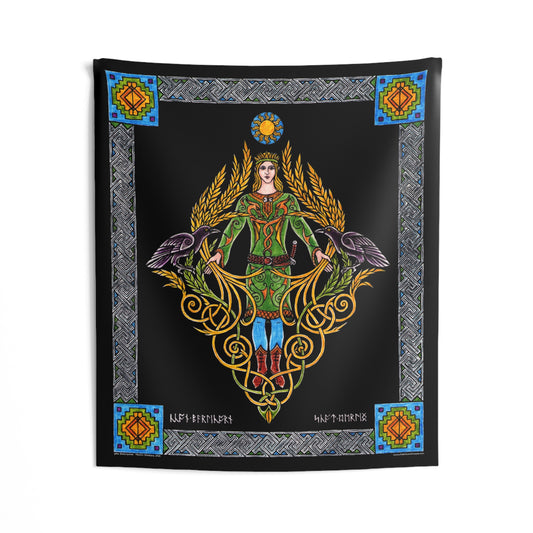John Barleycorn Indoor Wall Tapestry