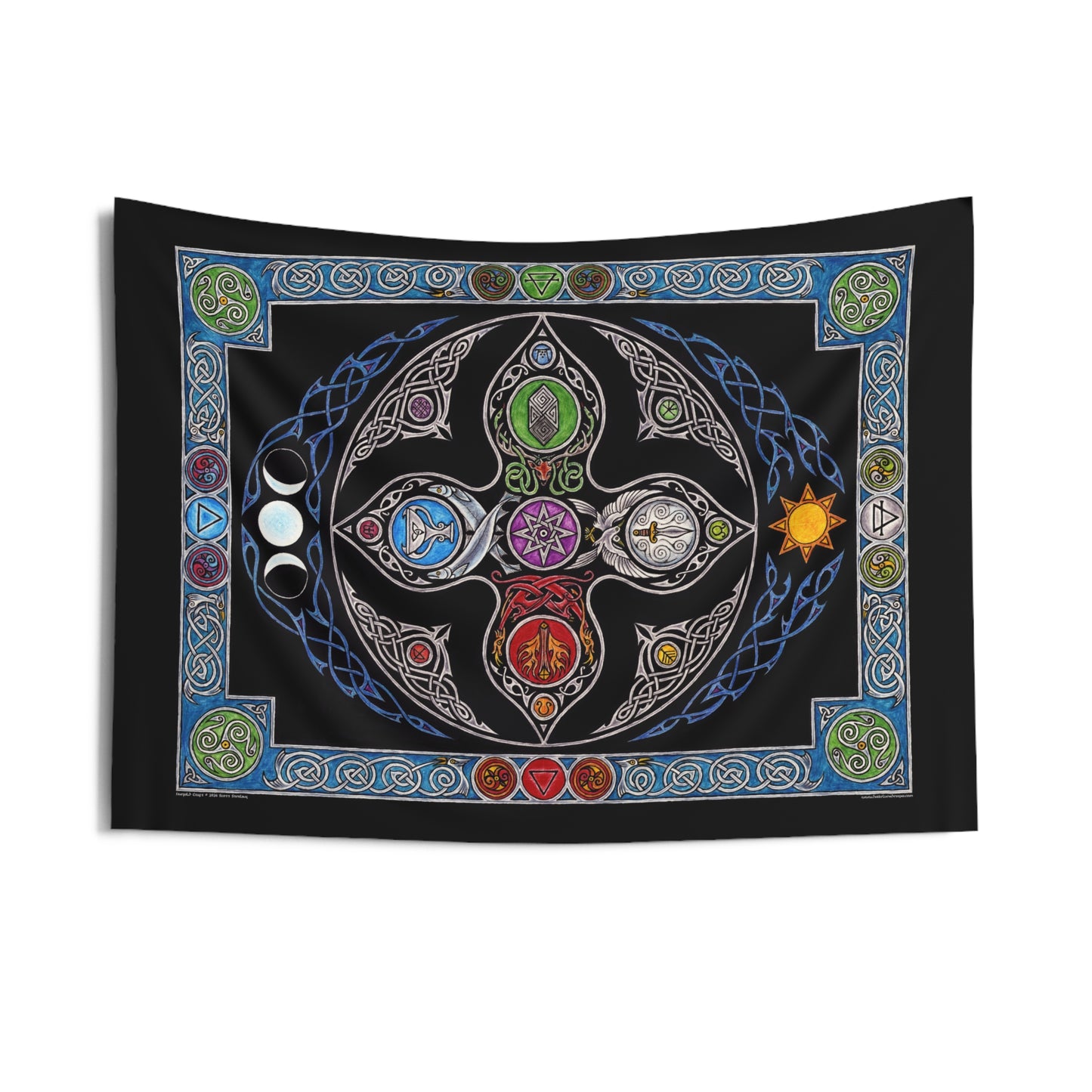 Celtic Elements Wall Tapestry